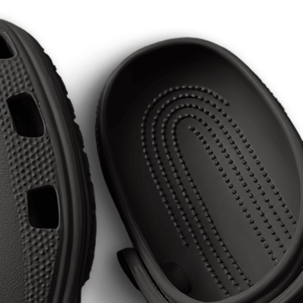 NWT CROCS Classic Clog in Black - Picture 5 of 6